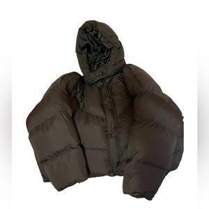 BLACK PUFFER COAT | SIZE XXL